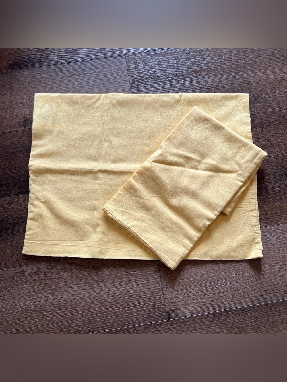 🎆10 for $10🎆 2 pcs Set Ikea 100% Cotton Yellow Pillow Covers